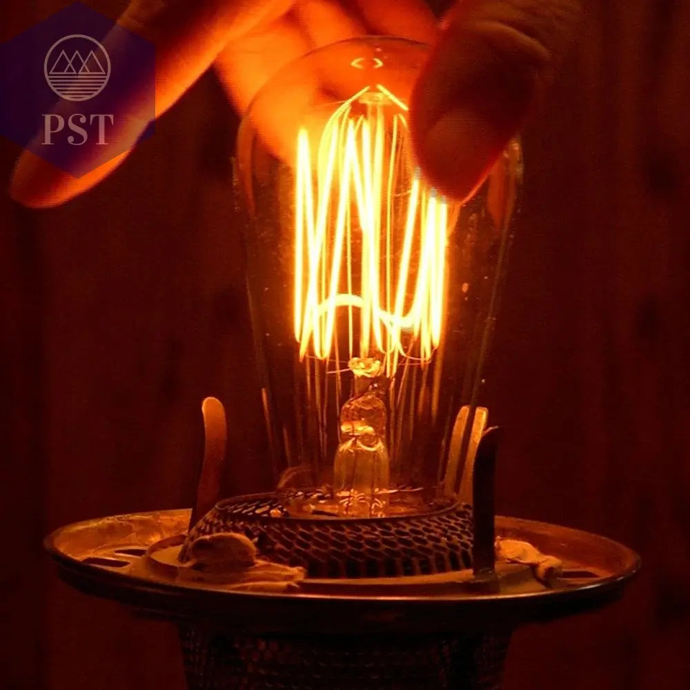 Edison Bulb E27 220V 40W ST64 A19 T45 G80 G95 G125 Incandescent Filament Bulb Lighting Retro Edison Light Bulb       PST PS Tradings