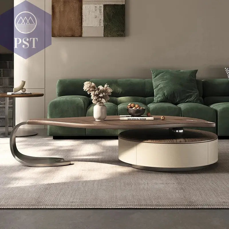 Eleganter Minimalistischer Kaffeetisch – Retro-Stil PST PS Tradings  PST PS Tradings  PST PS Tradings