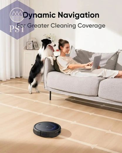 Eufy G50 Hybrid Saugroboter Mit Wischfunktion & 4.000Pa Starker Saugkraft, Dynamische Navigation, Pro-Entwirrkamm PST PS Tradings  PST PS Tradings  PST PS Tradings