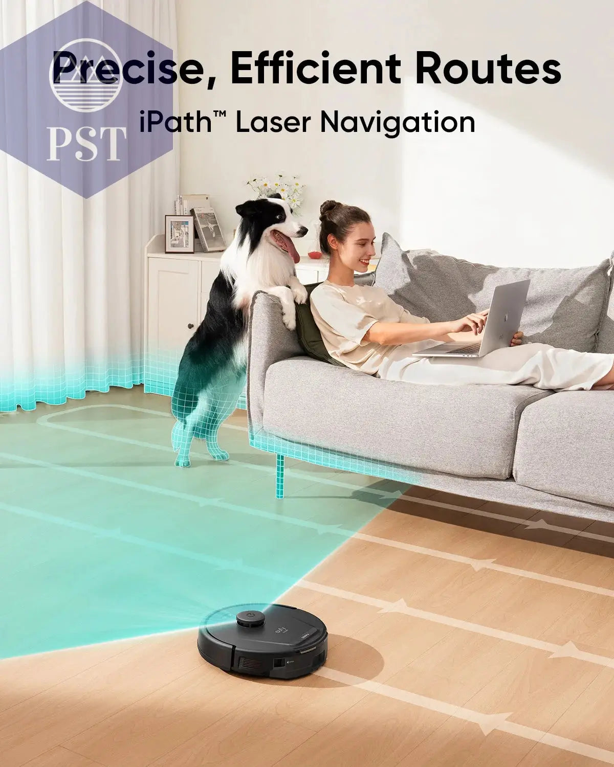 Eufy L60 Saugroboter Mit Wischfunktion Ultra Starke 5000Pa Saugkraft Ipath Laser-Navigation Gründliche Bodenreinigung PST PS Tradings  PST PS Tradings  PST PS Tradings