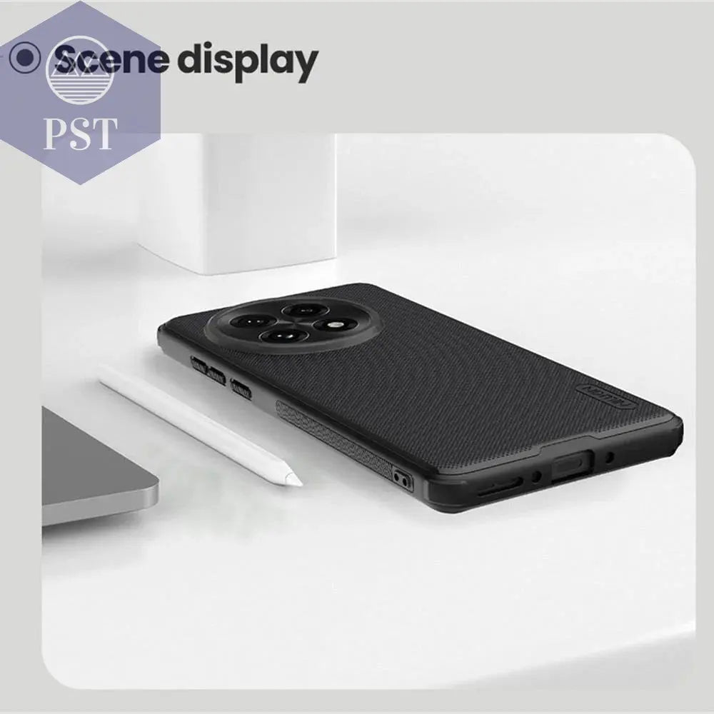 For OnePlus 13 Case Nillkin Super Frosted Shield Pro Soft TPU Frame Hard PC Shell Shockproof Back Cover For 1+13 One Plus 13 - PST PS Tradings