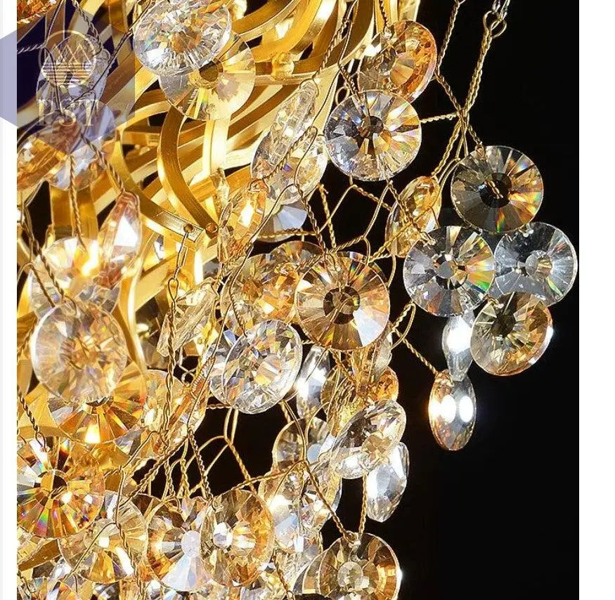 French Crystals Pendant Lamp       PST PS Tradings