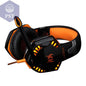 Futuristic Style LED Gaming Headphones Light Best Headphone Gaming      Orange PST PS Tradings