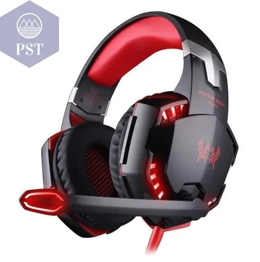 Futuristic Style LED Gaming Headphones Light Best Headphone Gaming       PST PS Tradings