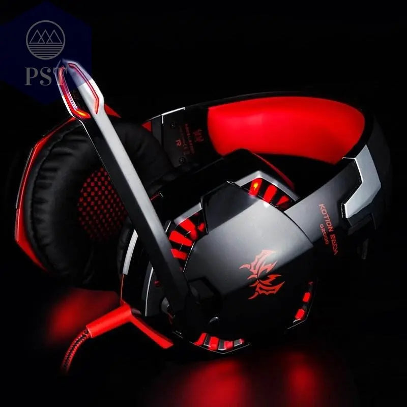 Futuristic Style LED Gaming Headphones Light Best Headphone Gaming       PST PS Tradings