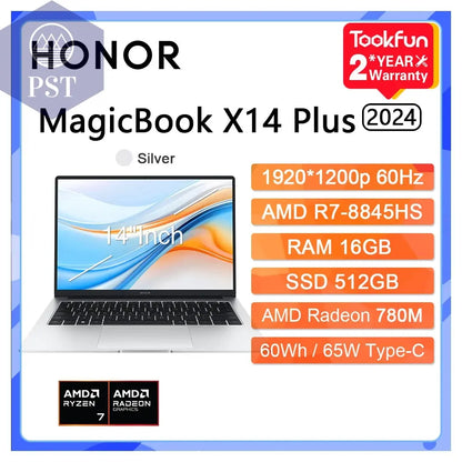 HONOR MagicBook X14 Plus Laptop 14Zoll FHD QHD 2.8K Notebook PST PS Tradings Laptop PST PS Tradings FHD60Hz-16GB-512GB-EU-CHINA PST PS Tradings