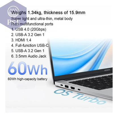 HONOR MagicBook X14 Plus Laptop 14Zoll FHD QHD 2.8K Notebook PST PS Tradings Laptop PST PS Tradings  PST PS Tradings