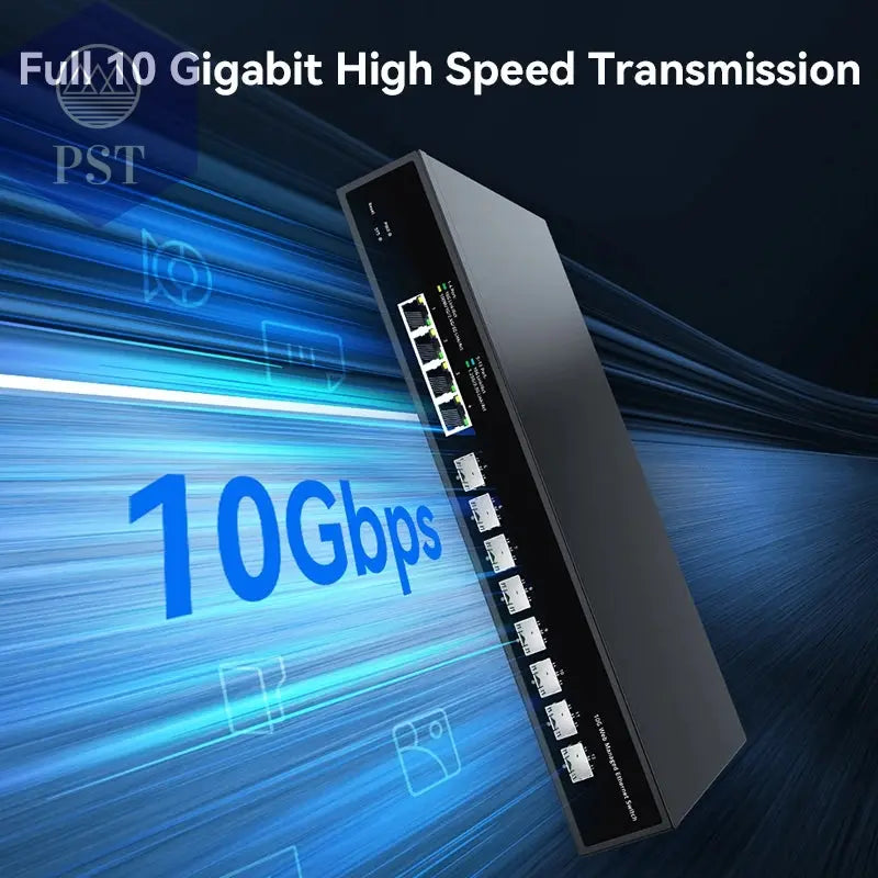 HORACO 12-Port 10G Web Managed Switch PST PS Tradings Switch PST PS Tradings  PST PS Tradings HORACO 12-Port 10G Web Managed Switch Switch