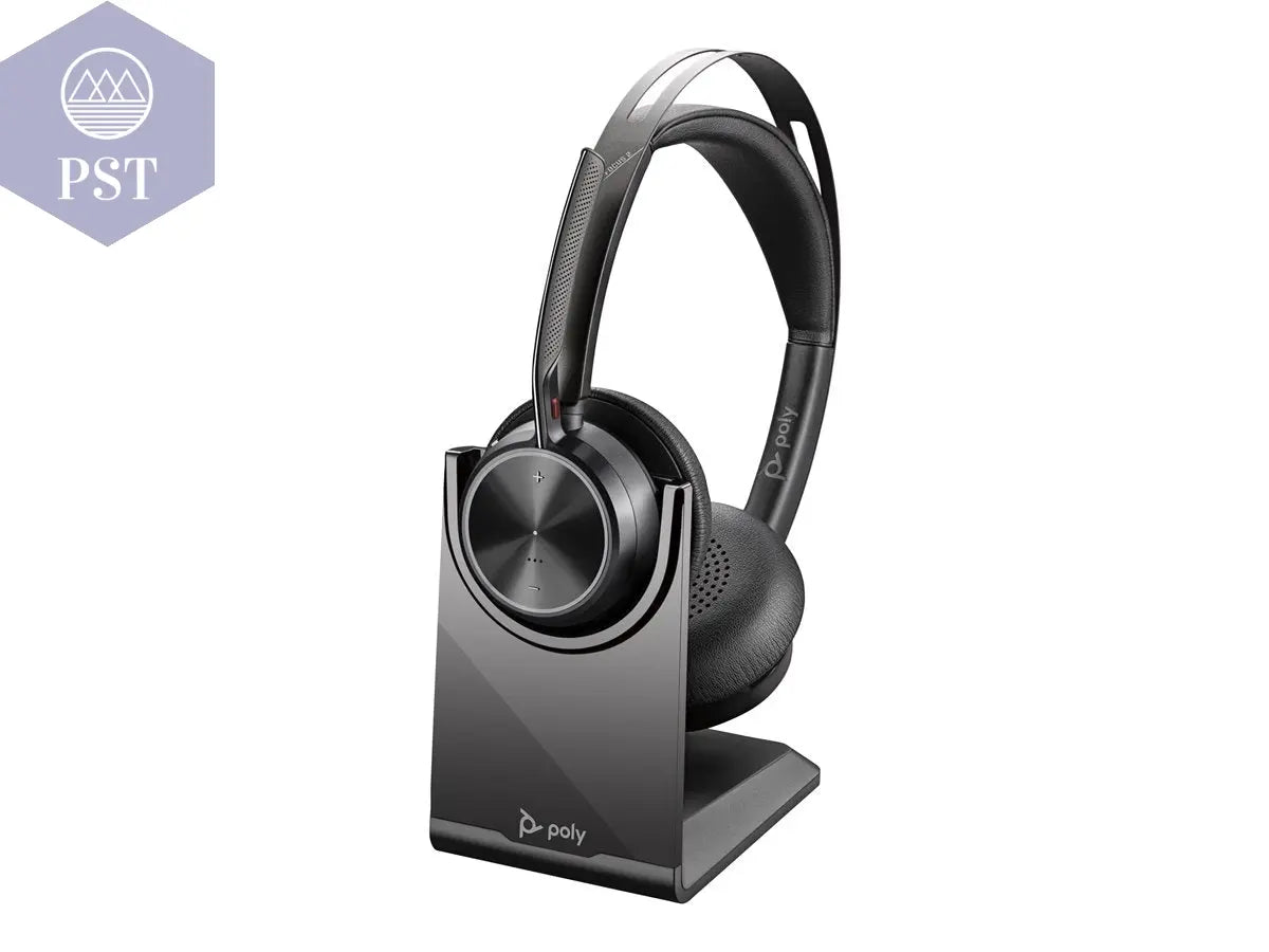 HP Poly Voyager Focus 2 UC Headset +USB-A to USB-C Cable +Charging Stand PST PS Tradings Kopfhörer PST PS Tradings  PST PS Tradings