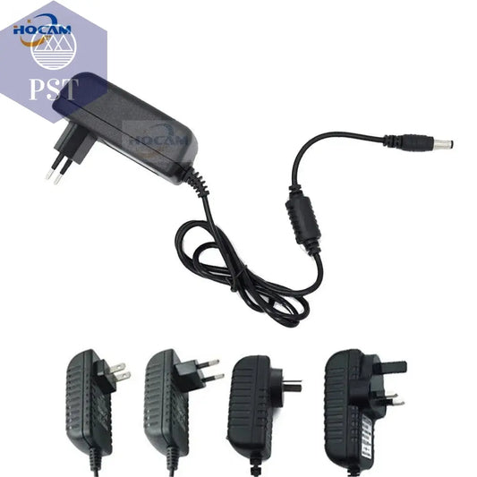 HQCAM Qualified AC 110-240V To DC 12V 2A Power Supply Adapter For CCTV,EU/US/UK/AU Plug PST PS Tradings  PST PS Tradings  PST PS Tradings HQCAM Qualified AC 110-240V To DC 12V 2A Power Supply Adapter For CCTV,EU/US/UK/AU Plug