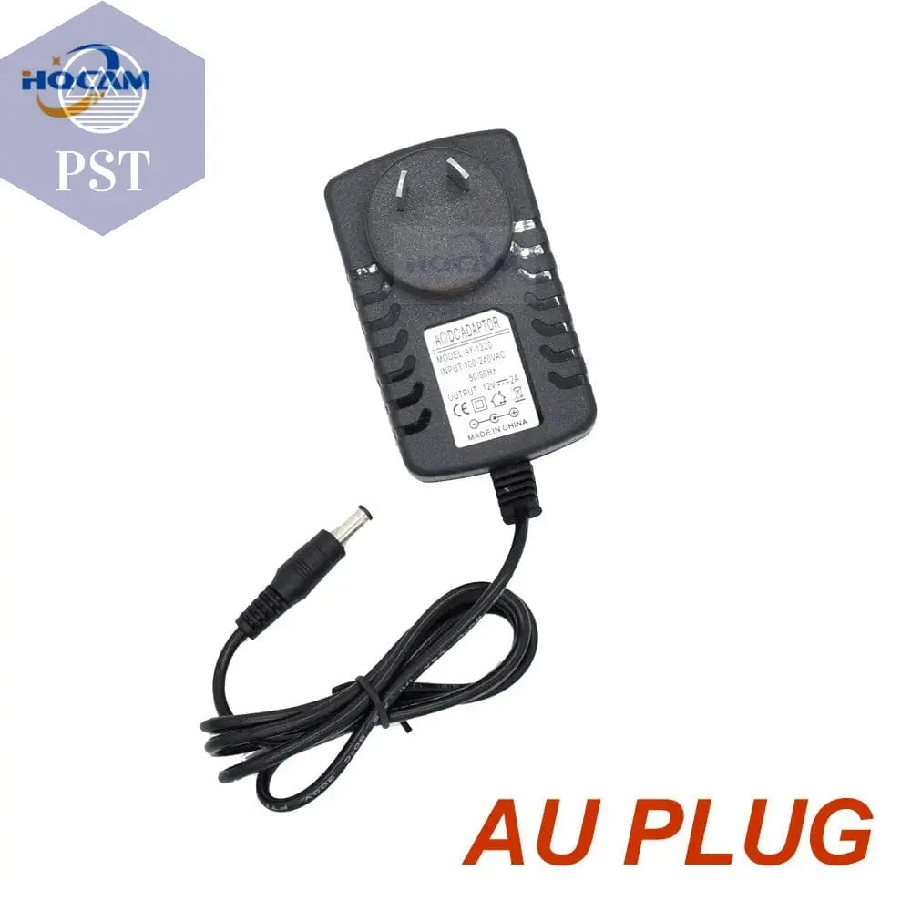 HQCAM Qualified AC 110-240V To DC 12V 2A Power Supply Adapter For CCTV,EU/US/UK/AU Plug PST PS Tradings  PST PS Tradings  PST PS Tradings HQCAM Qualified AC 110-240V To DC 12V 2A Power Supply Adapter For CCTV,EU/US/UK/AU Plug
