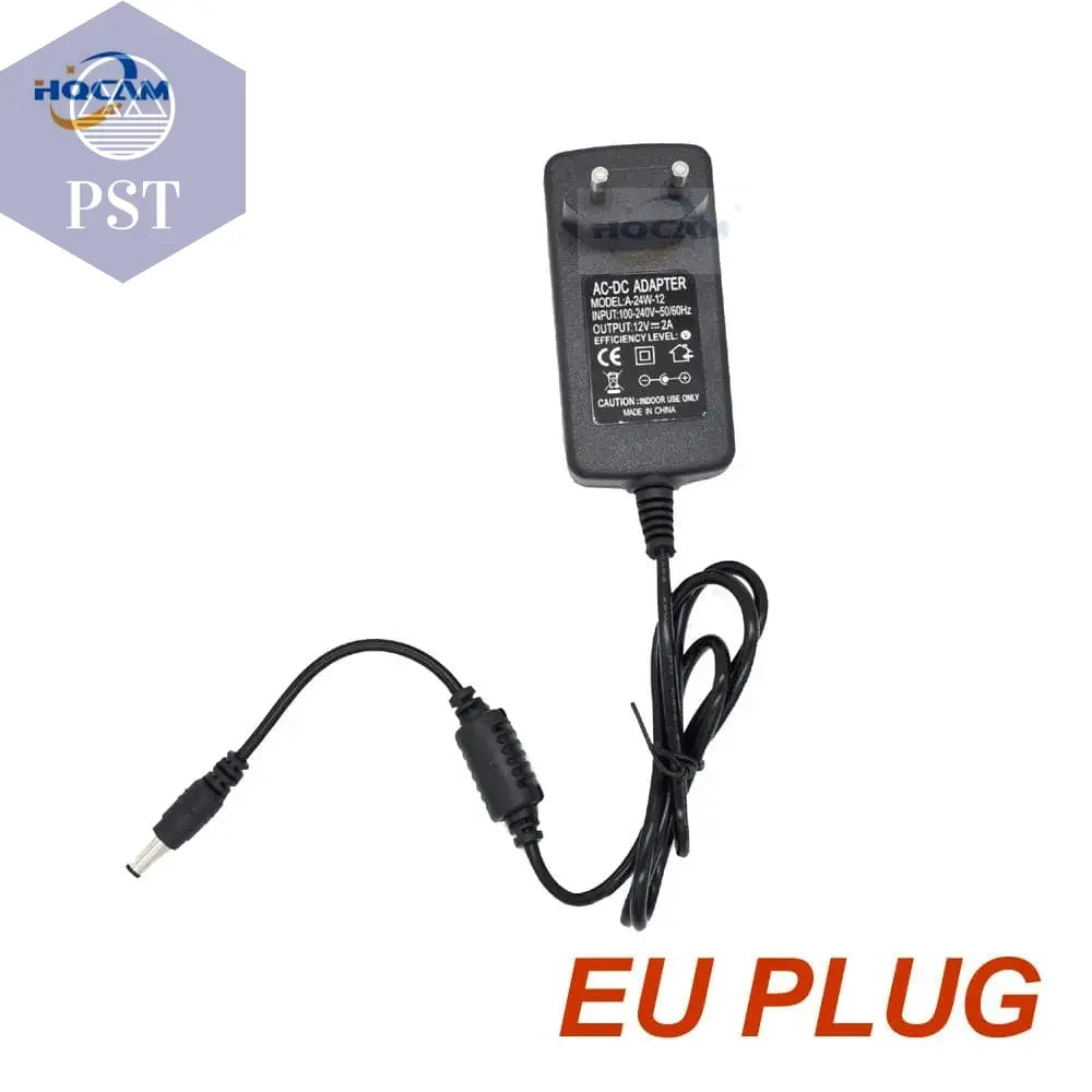 HQCAM Qualified AC 110-240V To DC 12V 2A Power Supply Adapter For CCTV,EU/US/UK/AU Plug PST PS Tradings  PST PS Tradings  PST PS Tradings HQCAM Qualified AC 110-240V To DC 12V 2A Power Supply Adapter For CCTV,EU/US/UK/AU Plug