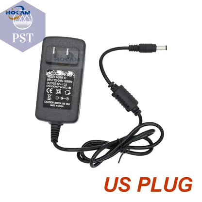 HQCAM Qualified AC 110-240V To DC 12V 2A Power Supply Adapter For CCTV,EU/US/UK/AU Plug PST PS Tradings  PST PS Tradings  PST PS Tradings HQCAM Qualified AC 110-240V To DC 12V 2A Power Supply Adapter For CCTV,EU/US/UK/AU Plug