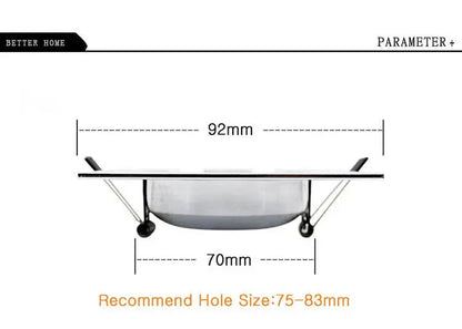 2,5 zoll Downlight LED 6w 9w 12w 220v Natur Weiß Quadratische Einbau LED Lampe Spot Licht für Wohnzimmer Foyer Schlafzimmer Küche       PST PS Tradings