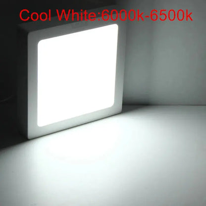 Oberfläche LED Quadratische Decken Licht 9W 15W 25W LED-Panel Licht Unten Licht mit fahrer AC85-265V AC110V/220V LED Innen Licht       PST PS Tradings