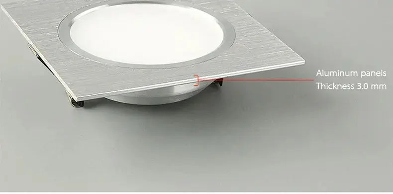 2,5 zoll Downlight LED 6w 9w 12w 220v Natur Weiß Quadratische Einbau LED Lampe Spot Licht für Wohnzimmer Foyer Schlafzimmer Küche       PST PS Tradings