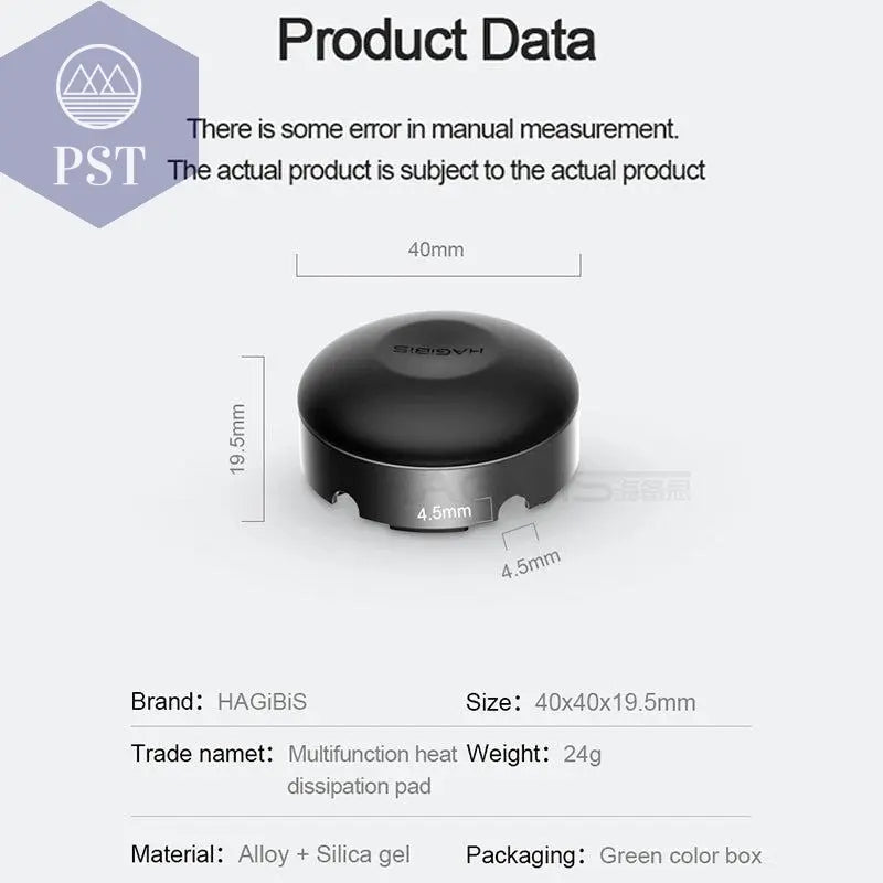 Hagibis Laptop Stand Portable Cooling Pad For MacBook Laptop Portable Cool Ball Heat Dissipation Skidproof Pad Cooler Stand - PST PS Tradings