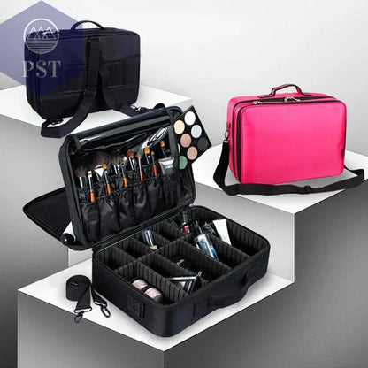 High Quality Make Up Bag Professional Makeup Case Makeup Organizer Bolso Mujer Cosmetic Case Large Capacity Storage Bag - Property & Safety Tradings