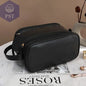 High appearance double zipper make-up bag large-capacity portable travel senior impression make-up brush wash-and-wash bag - PST PS Tradings