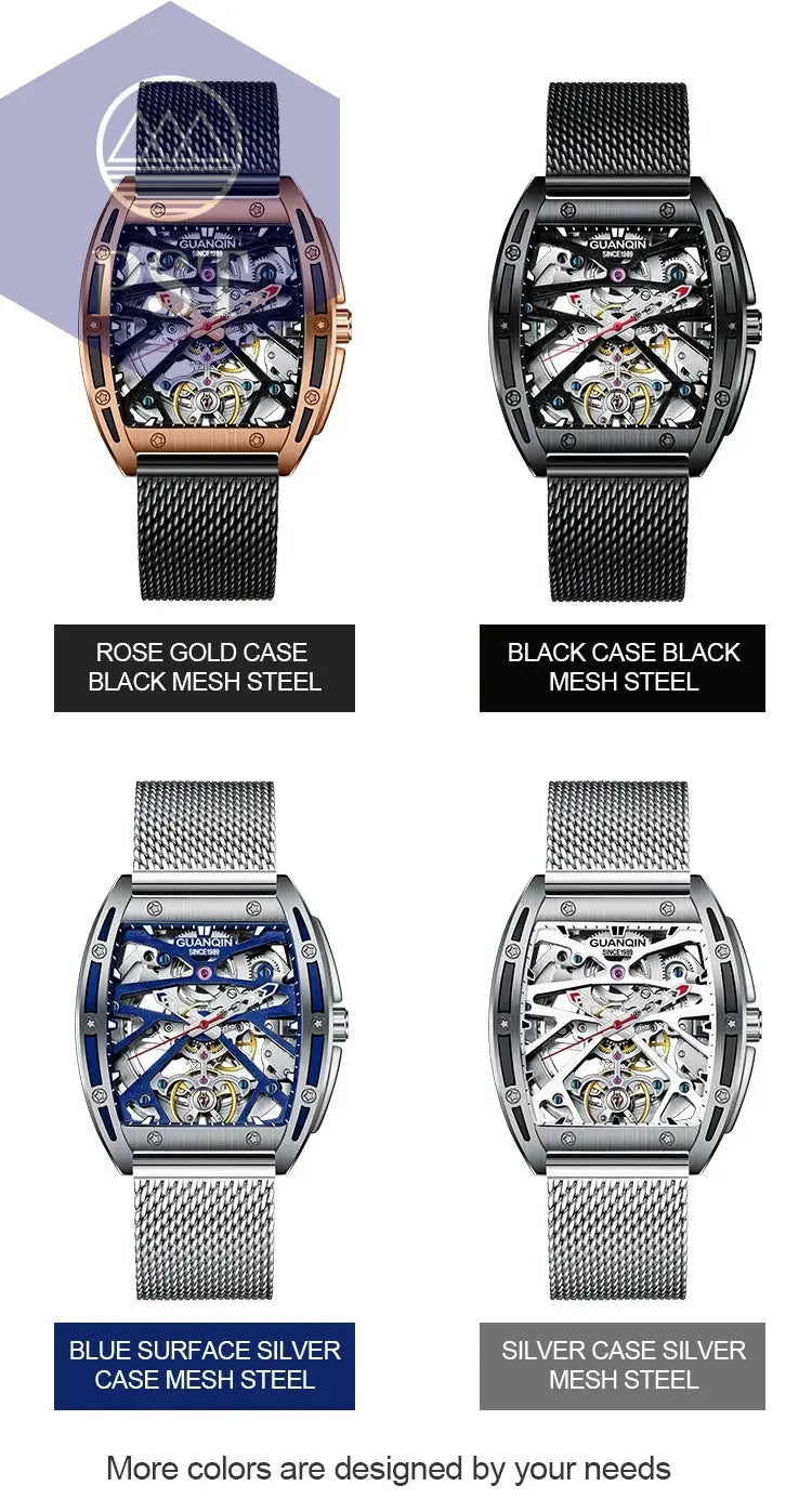 Hollowed Fashion Automatik Herren Uhr Skeletton Armbanduhr PST PS Tradings  PST PS Tradings  PST PS Tradings Hollowed Fashion Automatik Herren Uhr Skeletton Armbanduhr