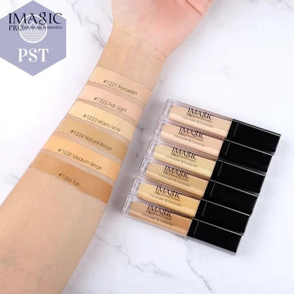 IMAGIC 6 color concealer makeup facial primer facial contour liquid concealer foundation eye make up - PST PS Tradings
