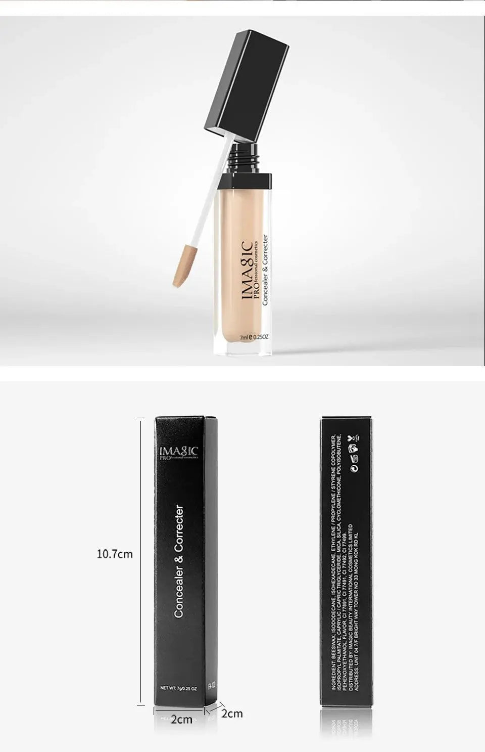 IMAGIC 6 color concealer makeup facial primer facial contour liquid concealer foundation eye make up - PST PS Tradings