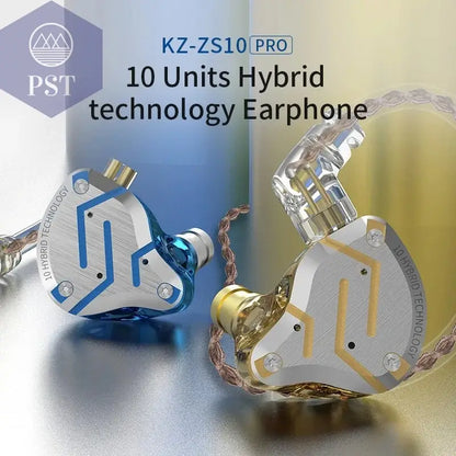 KZ ZS10 Pro: Premium Noise Cancelling Earphones PST PS Tradings   KZ ZS10 Pro: Premium Noise Cancelling Earphones
