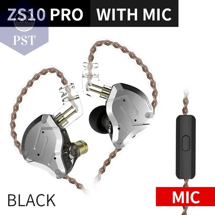 KZ ZS10 Pro: Premium Noise Cancelling Earphones PST PS Tradings   KZ ZS10 Pro: Premium Noise Cancelling Earphones