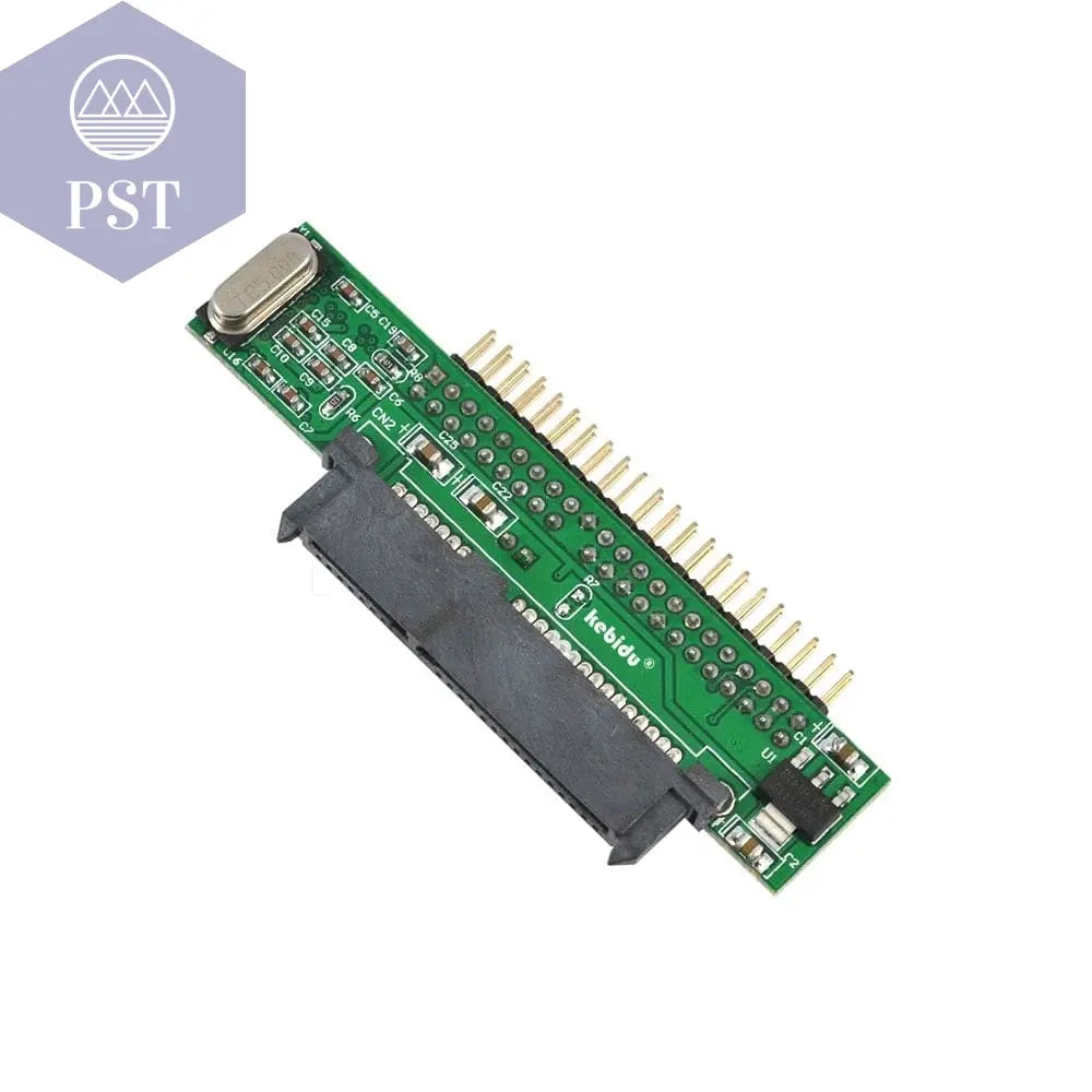 Kebidu Sata to IDE 2.5 Sata Female to 2.5 inch IDE Male 44 pin port 1.5Gbs Support  ATA 133 100 HDD CD DVD Adapter       PST PS Tradings
