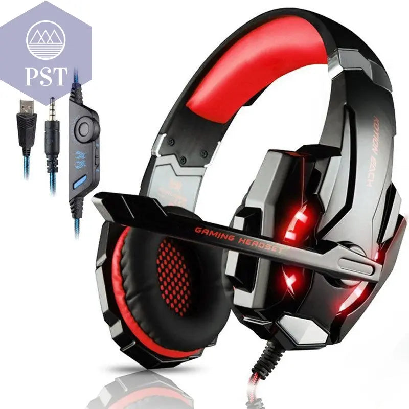 LED Gaming Headset with Microphone       PST PS Tradings