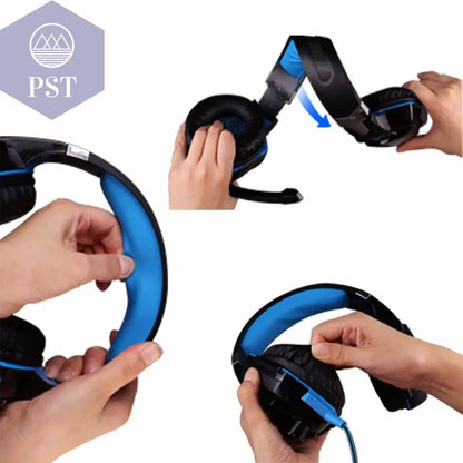 LED Gaming Headset with Microphone       PST PS Tradings