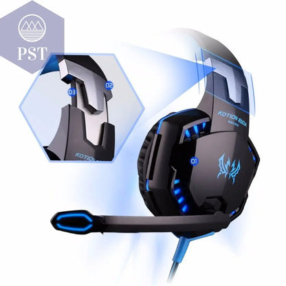 LED Gaming Headset with Microphone       PST PS Tradings