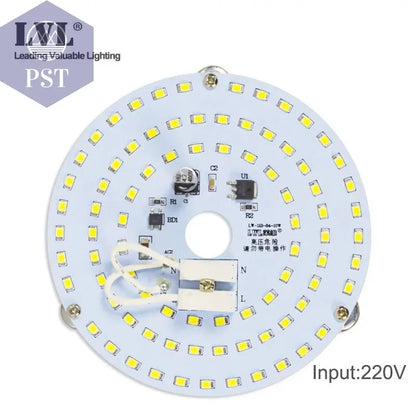 LED Panel Light 10W 18W 25W 40W No Flicker AC 220V 230V for Ceiling Light Source Square Round Panel Light       PST PS Tradings