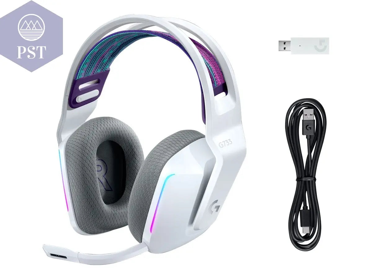 LOGITECH G G733 LIGHTSPEED Wireless RGB Gaming Headset Headset full size 2.4 GHz wireless PST PS Tradings Kopfhörer PST PS Tradings  PST PS Tradings