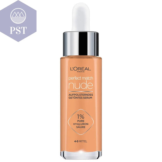 L'Oréal Paris Getöntes Serum, Pflegende, Flüssige Foundation Mit Hyaluronsäure, True Match Tinted Serum, Nr. 4-5 Mittel, 1 X 30 Ml PST PS Tradings  PST PS Tradings 4-5-Mittel-30-Ml-1Er-Pack PST PS Tradings L'Oréal Paris Getöntes Serum, Pflegende, Flüssige Foundation Mit Hyaluronsäure, True Match Tinted Serum, Nr. 4-5 Mittel, 1 X 30 Ml