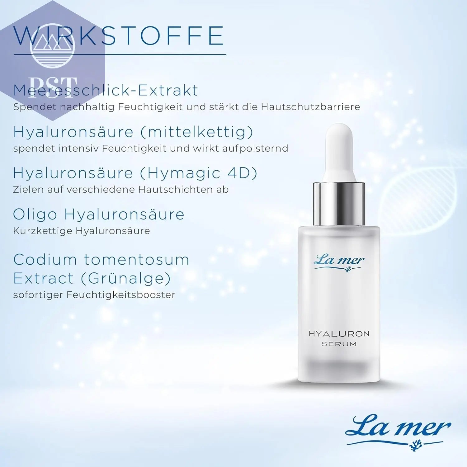 La Mer Hyaluron-Serum | Aufpolsterndes Serum | Reduziert Faltentiefe PST PS Tradings Beauty & Health - Beauty Essentials - Day Creams & Moisturizers PST PS Tradings  PST PS Tradings La Mer Hyaluron-Serum | Aufpolsterndes Serum | Reduziert Faltentiefe Beauty & Health - Beauty Essentials - Day Creams & Moisturizers