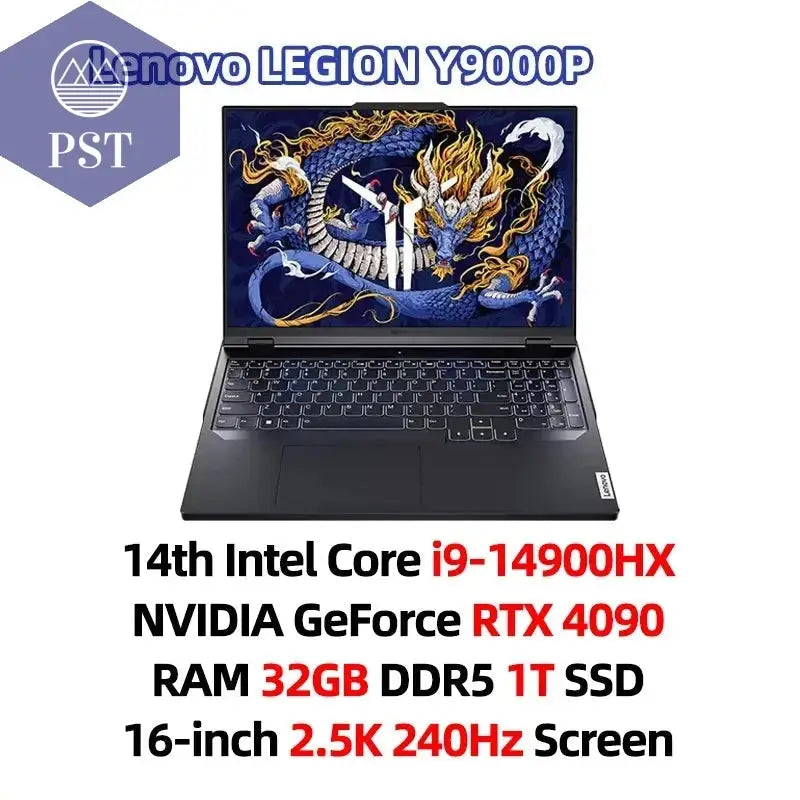 Lenovo Legion Y9000P E-Sports Gaming Laptop i9 14900HX RTX 4060-4090 32GB 1TB 2TB PST PS Tradings Laptop PST PS Tradings i9-14900HX-4090-1T-spain PST PS Tradings