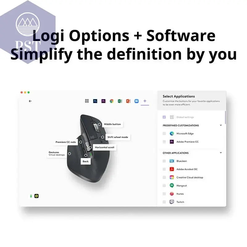 Logitech MX Master 3S Drahtlose Bluetooth Maus PST PS Tradings Maus PST PS Tradings  PST PS Tradings