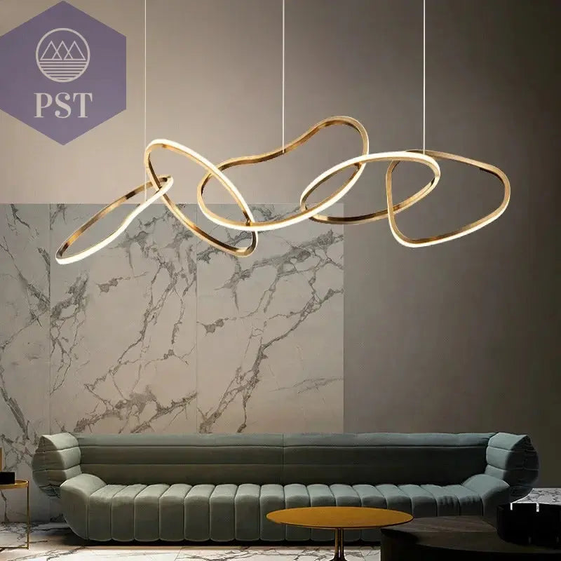 Luxuriöse Dimmbare Pendelleuchte Esstisch Leuchter Wohnzimmer Beleuchtung PST PS Tradings Pendelleuchte PST PS Tradings  PST PS Tradings