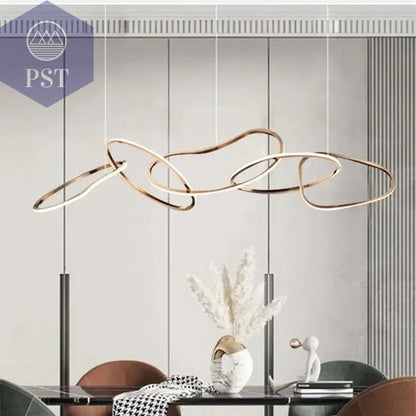 Luxuriöse Dimmbare Pendelleuchte Esstisch Leuchter Wohnzimmer Beleuchtung PST PS Tradings Pendelleuchte PST PS Tradings  PST PS Tradings