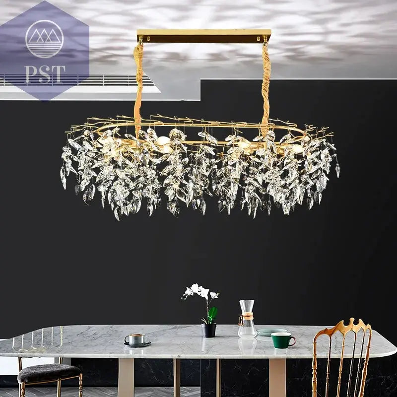 Luxuriöse LED Kristall Deckenlampe für Wohnräume PST PS Tradings  PST PS Tradings  PST PS Tradings Luxuriöse LED Kristall Deckenlampe für Wohnräume