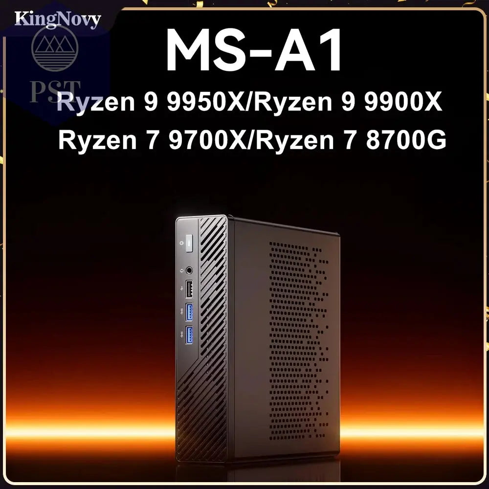 MINISFORUM MS-A1 Mini PC Gaming Computer Ryzen 9 R9 R7 PST PS Tradings Mini PC PST PS Tradings 9950X-Oculink-Dock-64G-DDR5-4TB-NVMe-CHINA PST PS Tradings