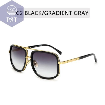 Men's Alloy Retro Sunglasses      2 PST PS Tradings