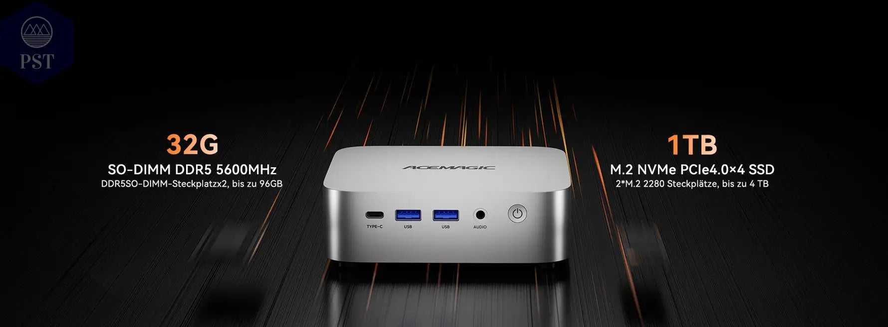 Mini PC ACEMAGIC W1 Ryzen 7 32GB DDR5 1TB PST PS Tradings Mini PC Mini PC Mini PC ACEMAGIC W1 Ryzen 7 32GB DDR5 1TB