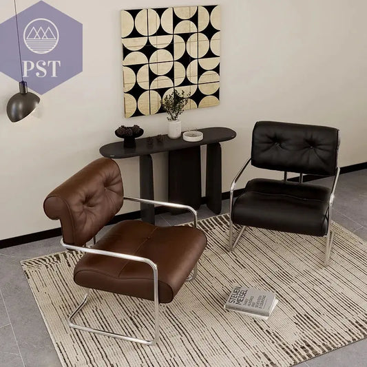 Minimalistischer moderner Wohnzimmer Stuhl aus Edelstahl PST PS Tradings Stuhl PST PS Tradings  PST PS Tradings