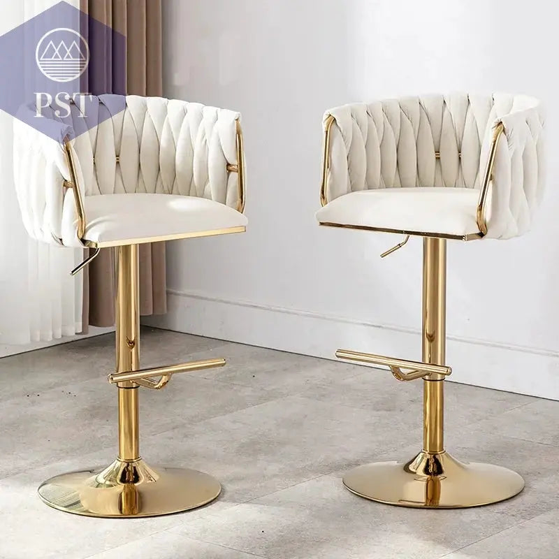 Moderner Luxus höhenverstellbar drehend Hotel Cafe Barhocker Hochstuhl personalisierbar SAMT Metall       PST PS Tradings