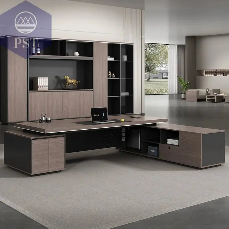 Moderner Schreibtisch mit Stauraum Bürotisch Büro Möbel Tische PST PS Tradings Schreibtisch PST PS Tradings  PST PS Tradings