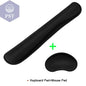 New Wrist Rest Mouse Pad Memory Foam Superfine Fibre Wrist Rest Pad Ergonomic Mousepad for Typist Office Gaming PC Laptop - PST PS Tradings