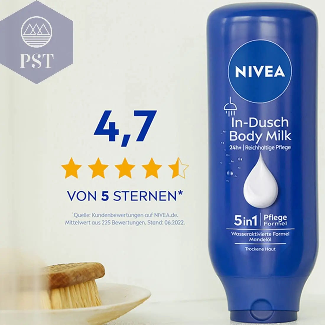 NIVEA In-Dusch Body Milk 400ml Creme 5In1 Body Lotion Feuchtigkeit PST PS Tradings  PST PS Tradings  PST PS Tradings