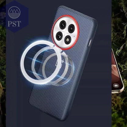 Original Case For OnePlus 13 Case Carbon Bumper Sandstone Black Wood Karbon Mag Charger Cover Phone Case For One Plus 13 - Property & Safety Tradings